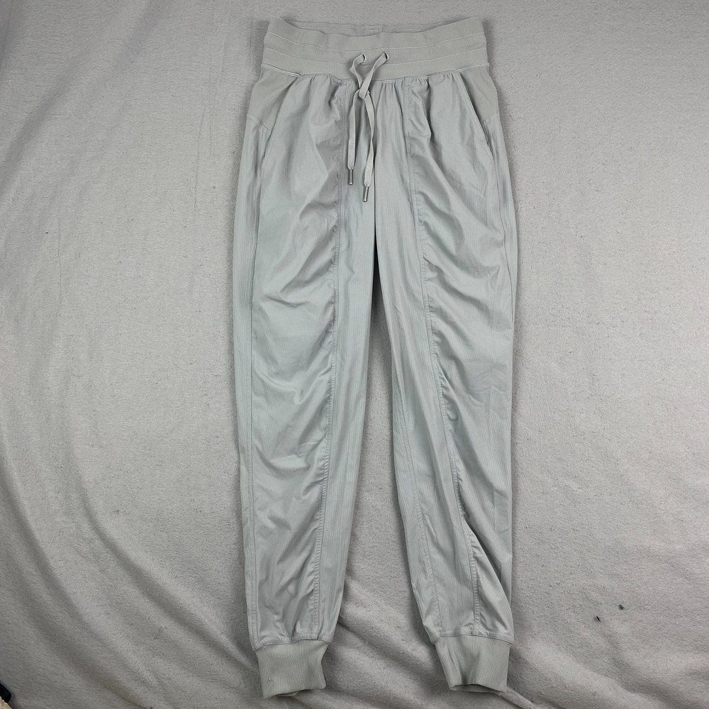 Lululemon Dance Studio Mid Rise Lined Jogger 14 sonic pink zip pocket